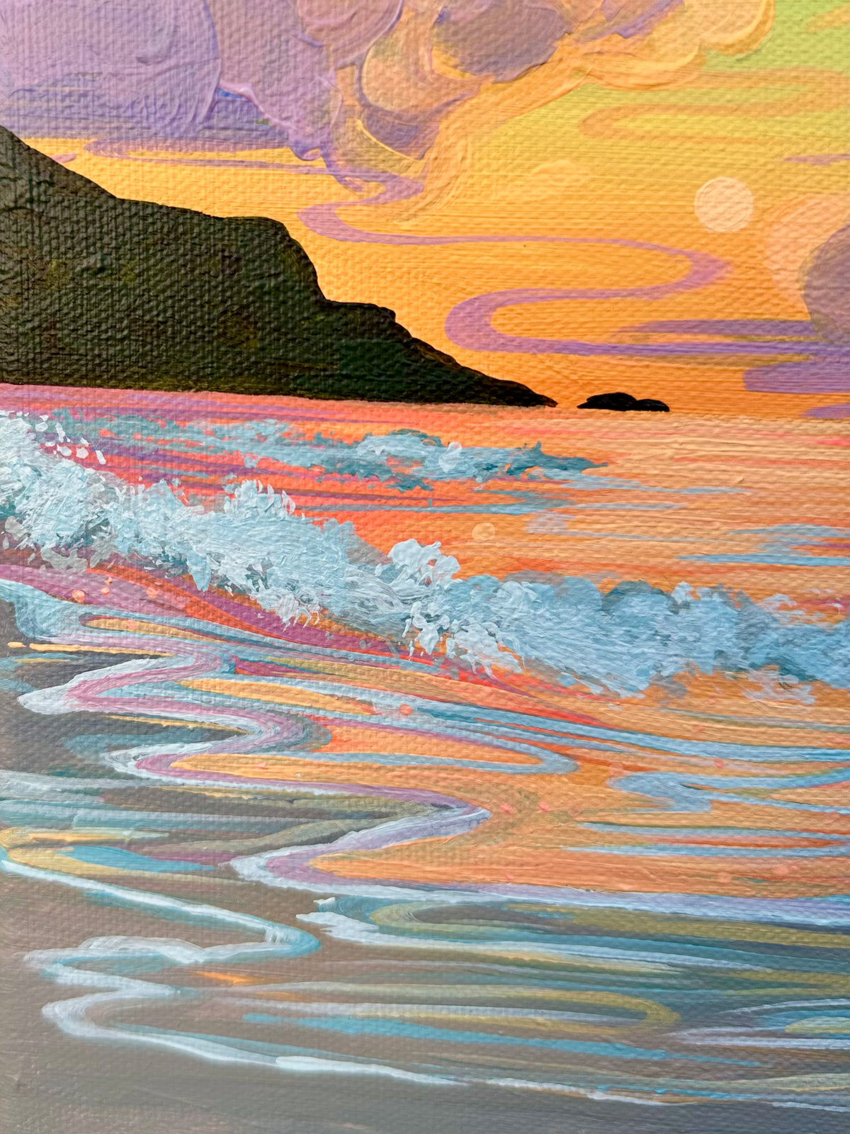“Guiding Light” Original Acrylic Painting
