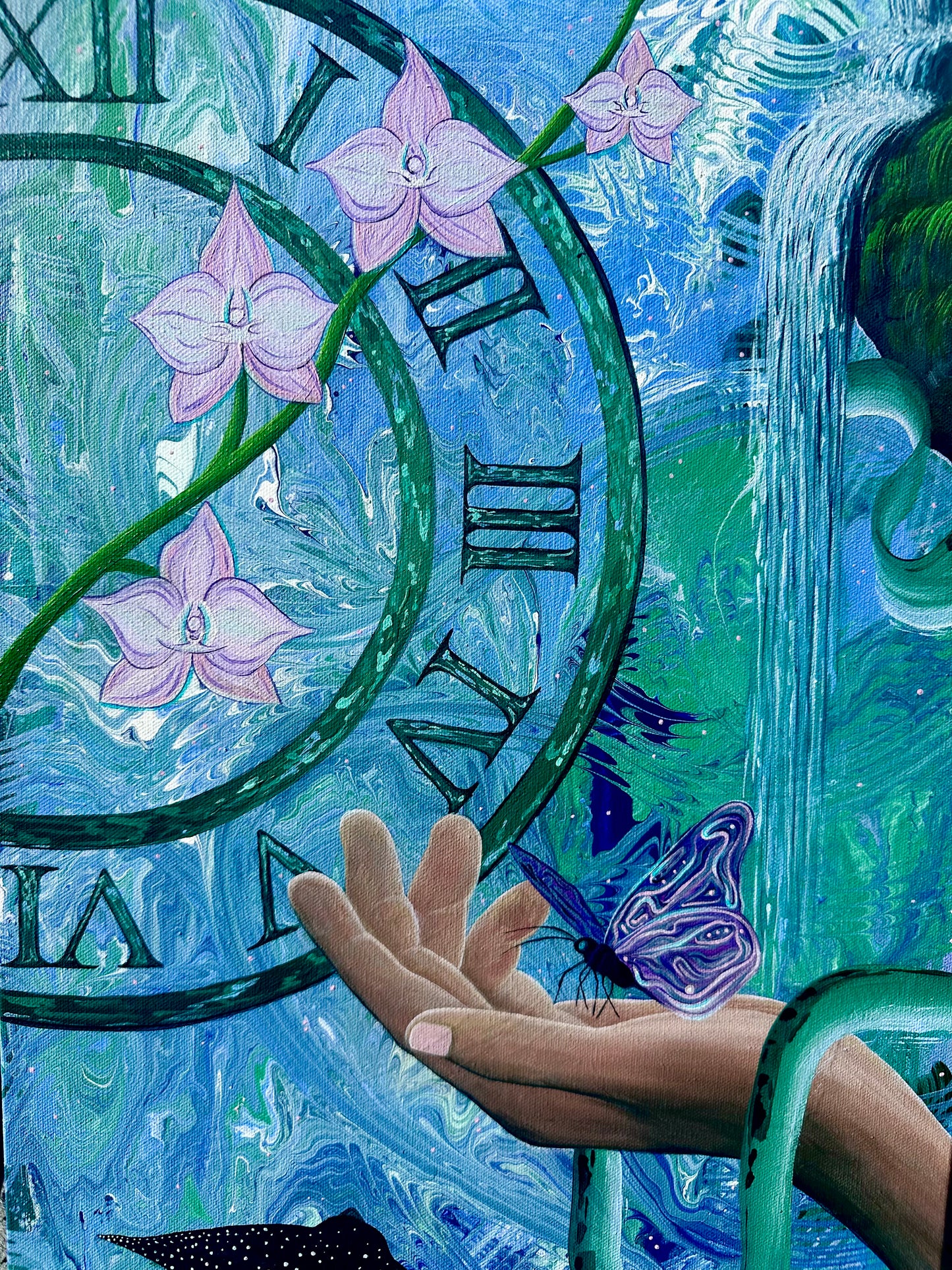 Beyond Conscious Thought - Original Acrylic Painting