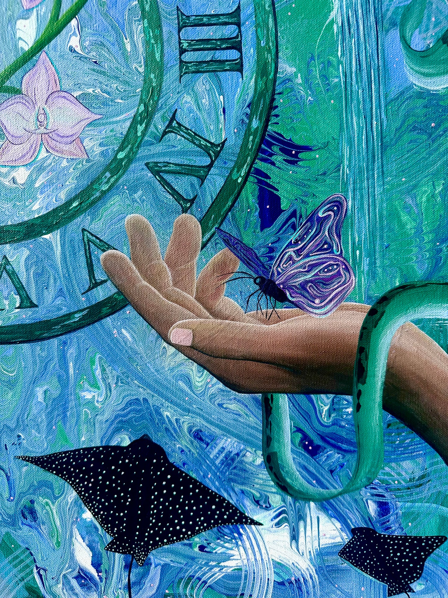 Beyond Conscious Thought - Original Acrylic Painting