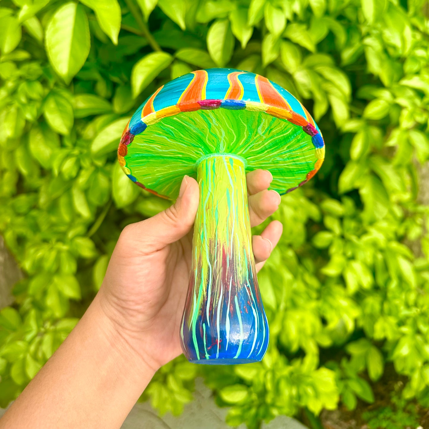 Duality Shroom - Hand Painted Statue