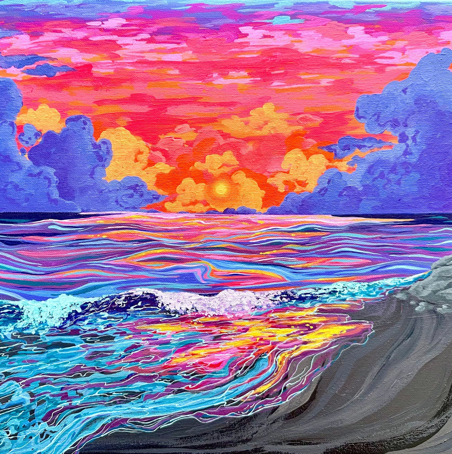 Cerebral Sunset - Original