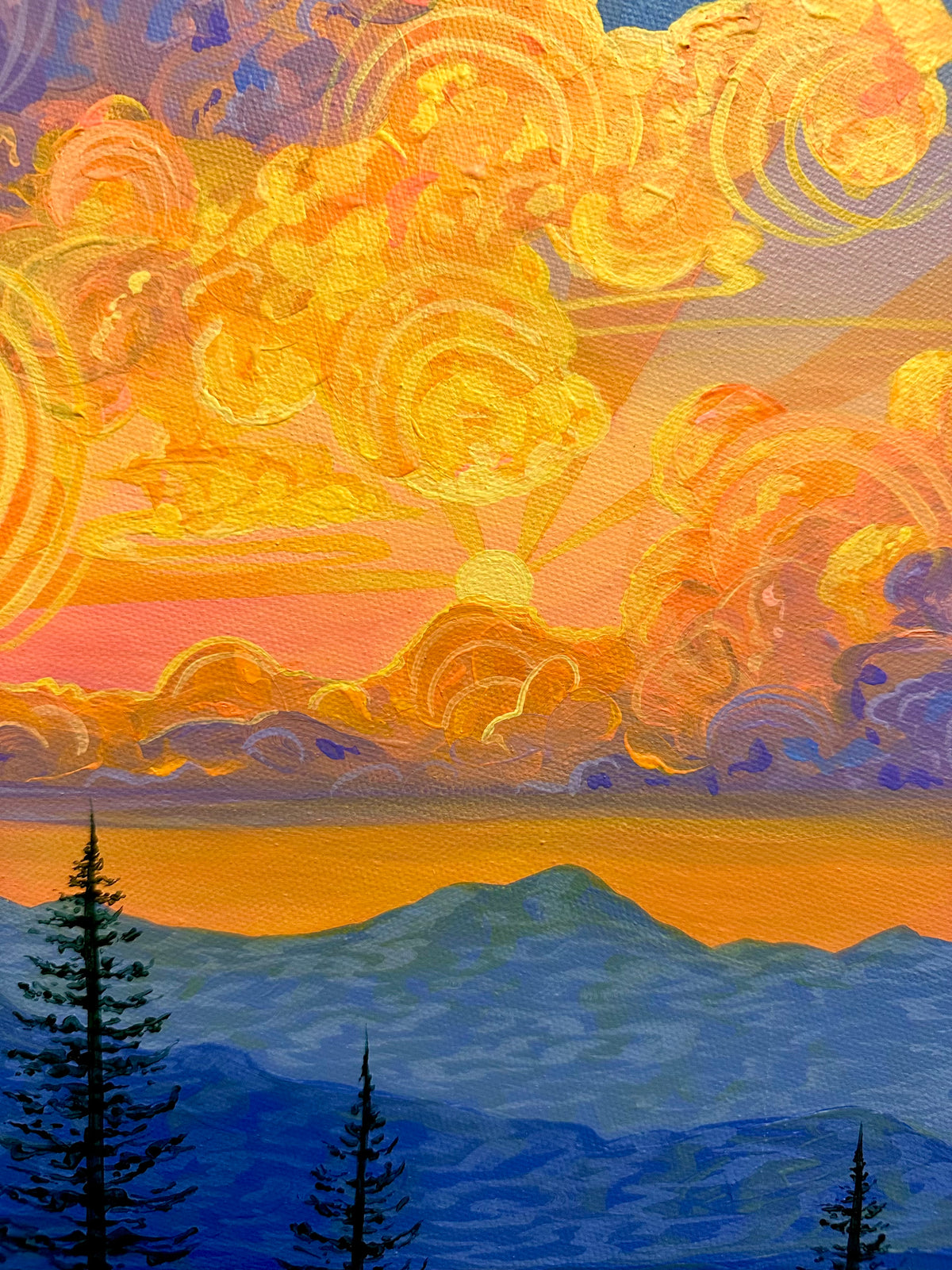 “Expansion” Original Acrylic Painting