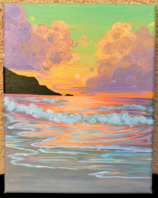 “Guiding Light” Original Acrylic Painting