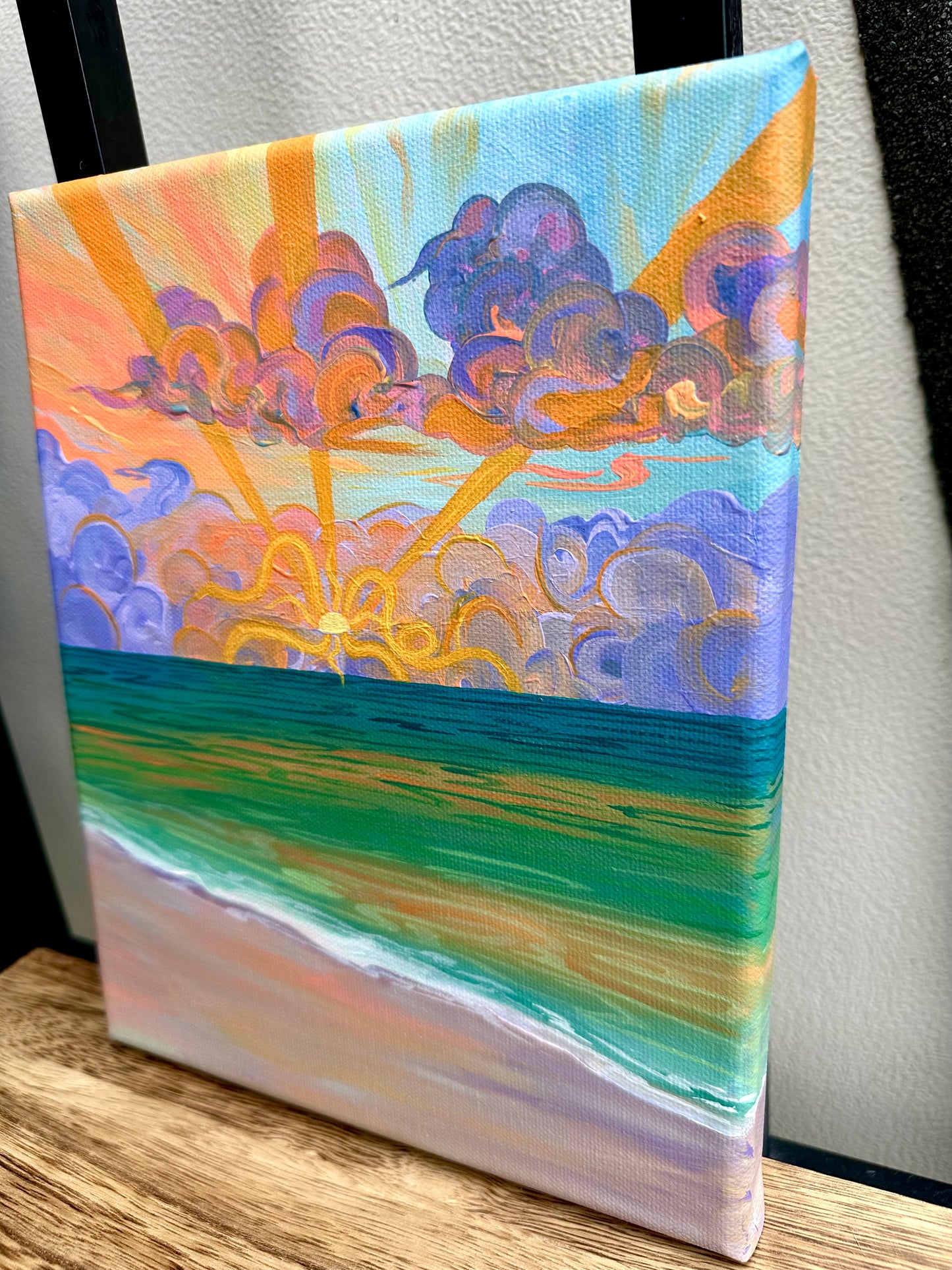 Solar Tide - Original Acrylic Painting