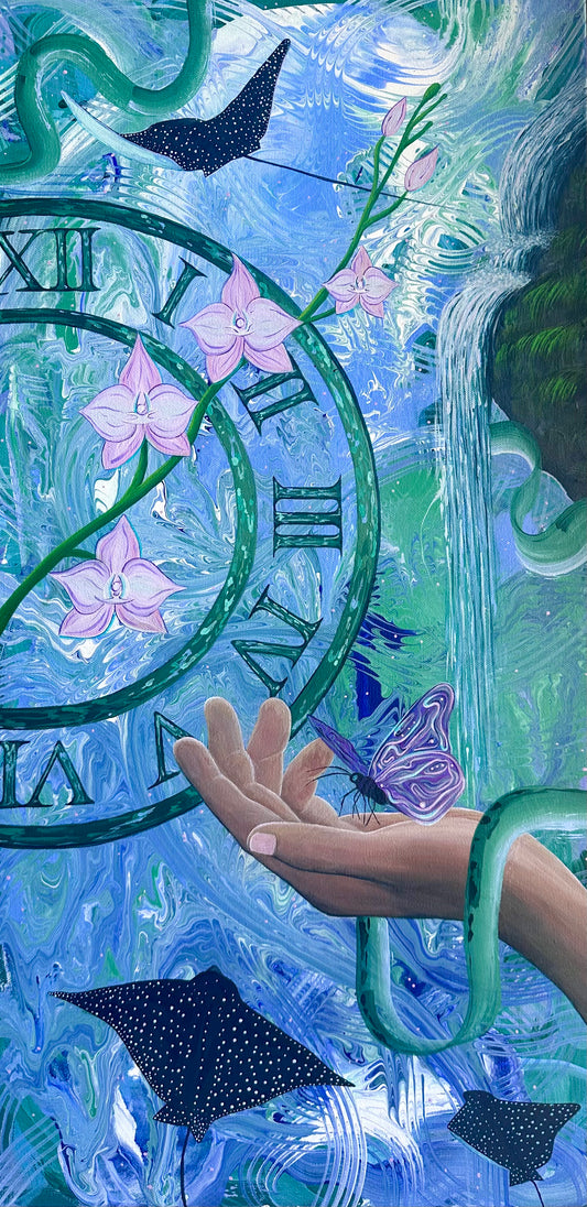 Beyond Conscious Thought - Original Acrylic Painting