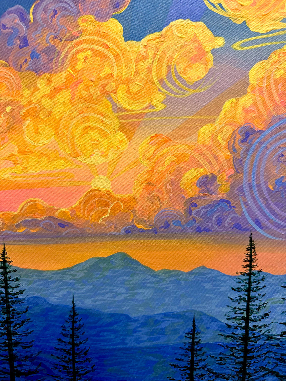 “Expansion” Original Acrylic Painting