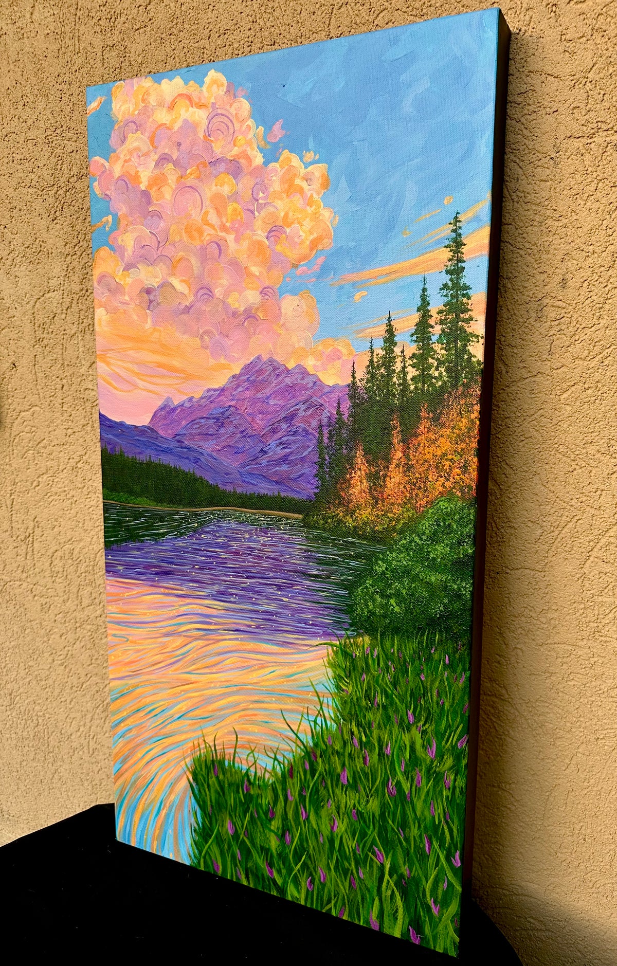 “Serenity is Calling” Original Acrylic Painting