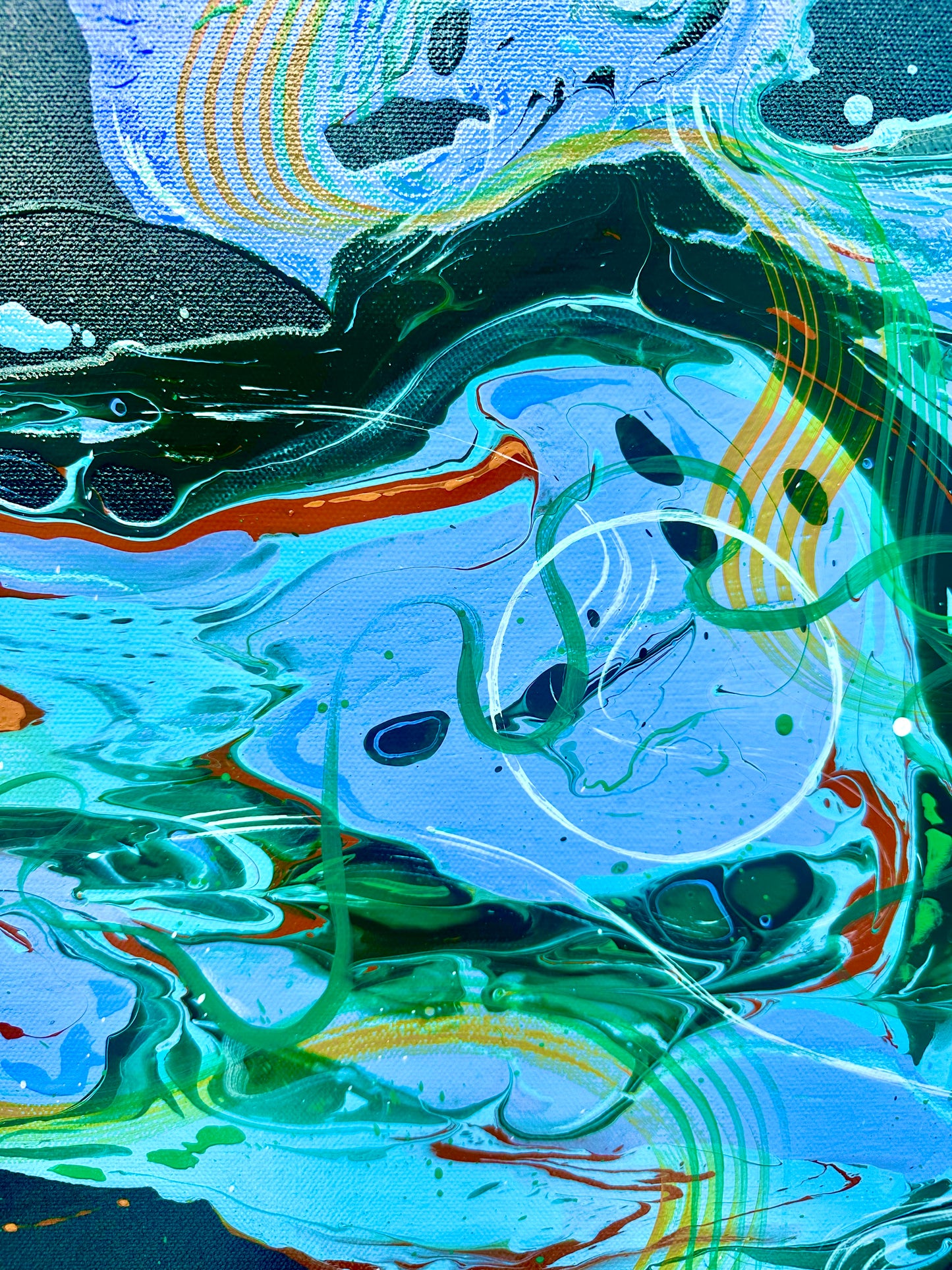 Soul Signal - Original Acrylic Painting