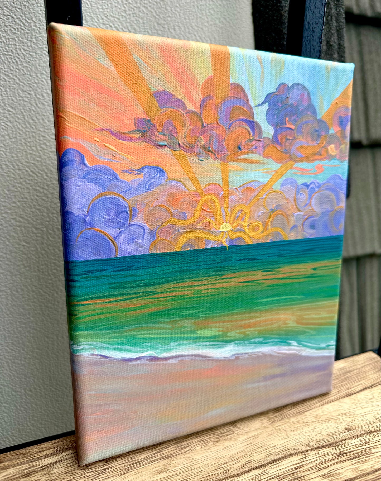 Solar Tide - Original Acrylic Painting