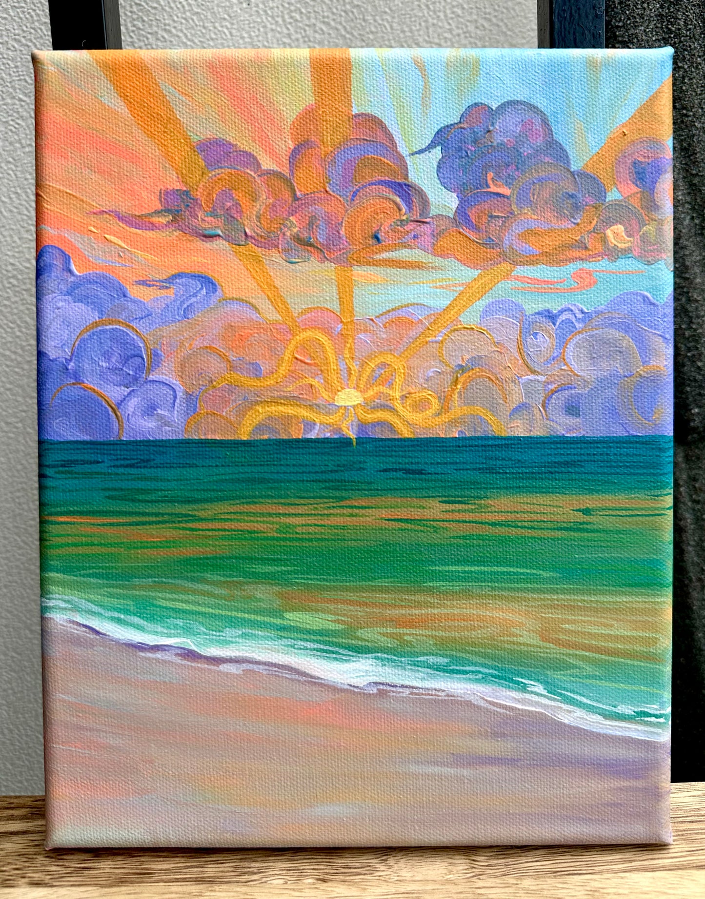 Solar Tide - Original Acrylic Painting