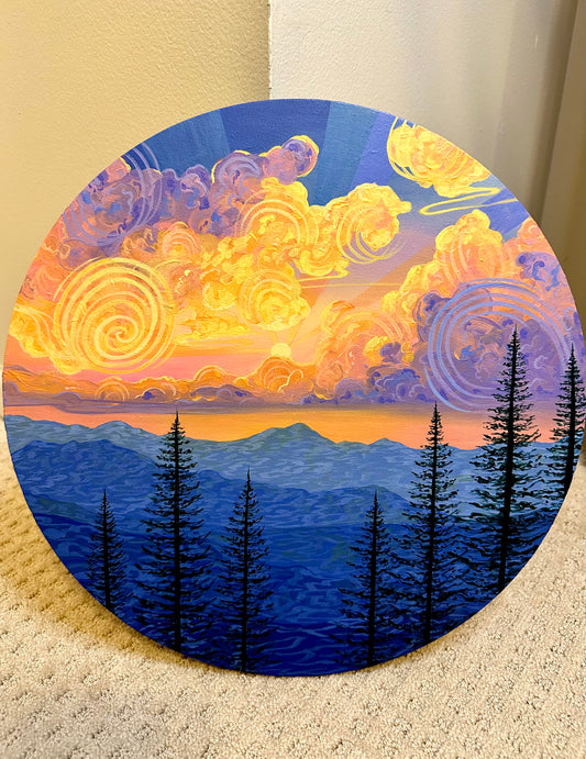 “Expansion” Original Acrylic Painting