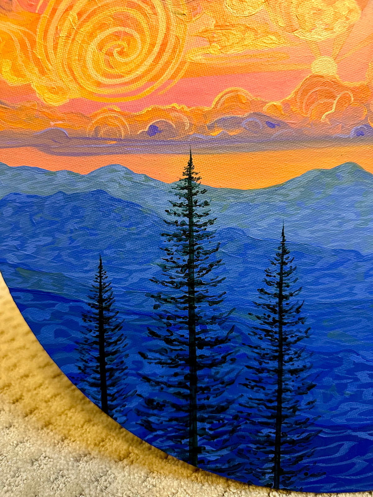 “Expansion” Original Acrylic Painting