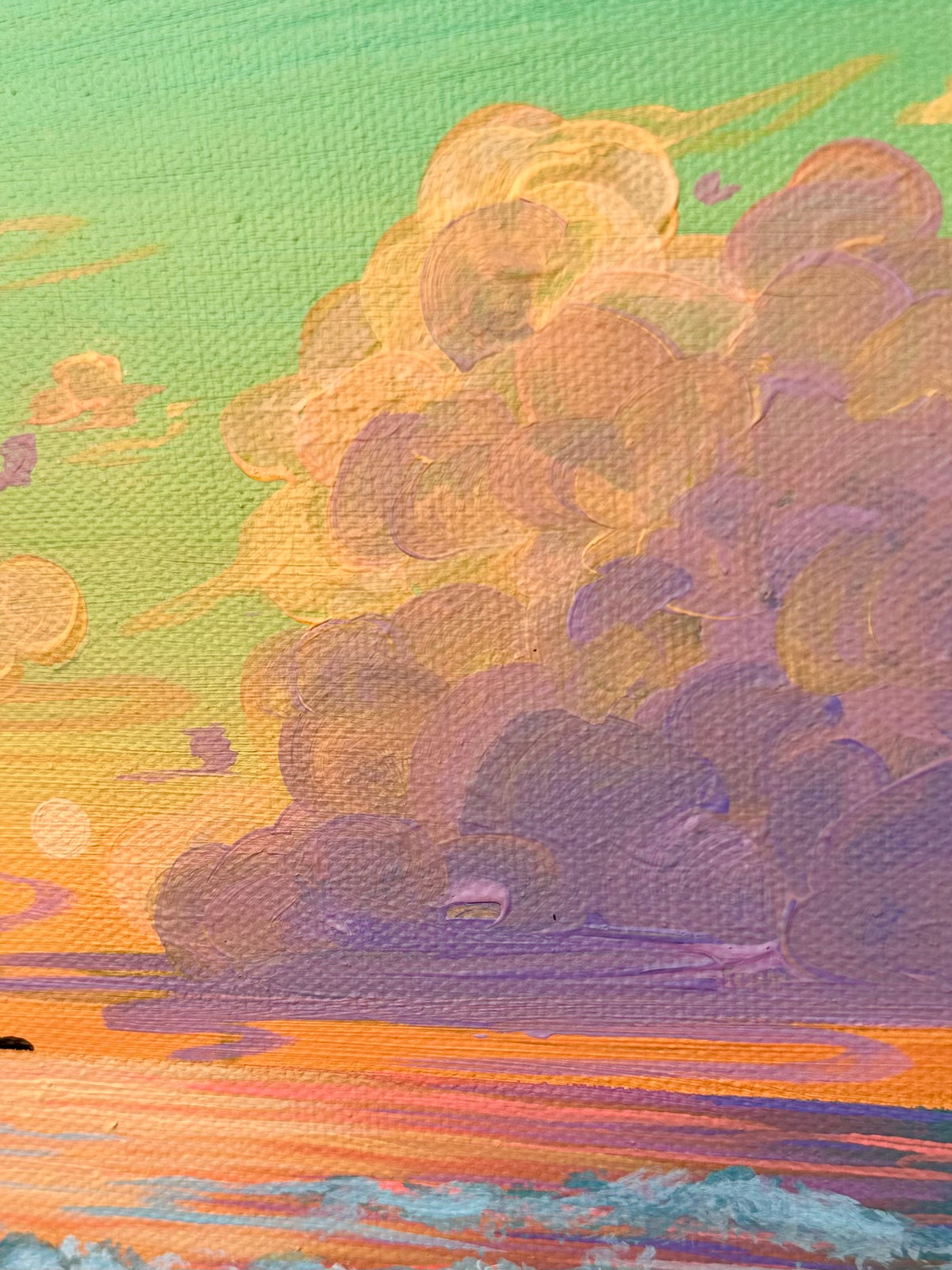 “Guiding Light” Original Acrylic Painting